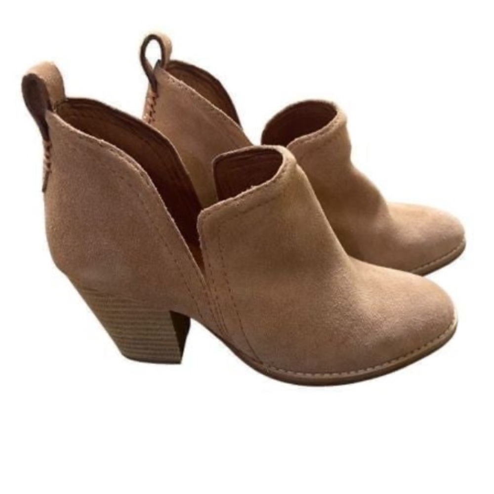 Jeffrey Campbell pinkish nude Ankle Booties Sz 7